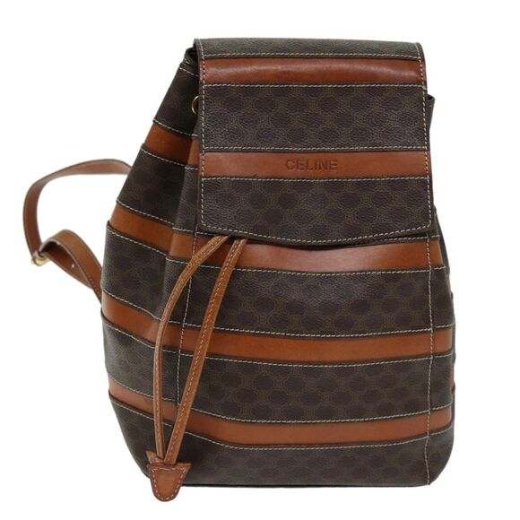 Pre Loved celine Women Brown Backpacks - Picture 1 of 8